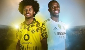 八强战相遇！多特发布对阵皇马海报：阿德耶米pk维尼修斯