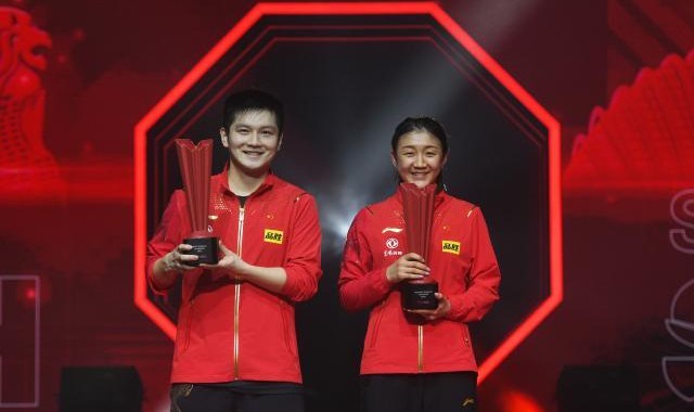 开云平台-世界排名国乒揽男女单前三 樊振东“破万”陈梦登顶